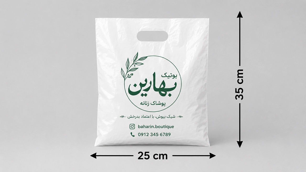 نایلون دسته موزی 35 * 25